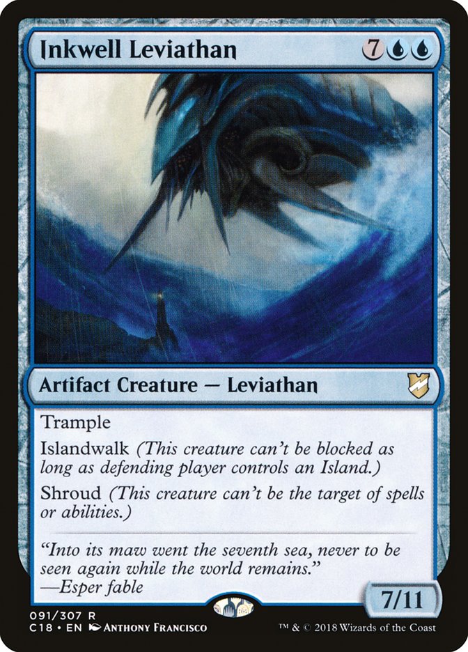 Inkwell Leviathan [Commander 2018] | Spectrum Games