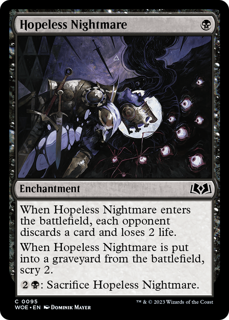 Hopeless Nightmare [Wilds of Eldraine] | Spectrum Games