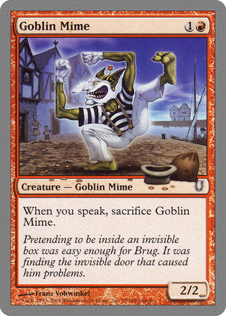 Goblin Mime [Unhinged] | Spectrum Games