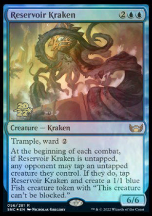 Reservoir Kraken [Streets of New Capenna Prerelease Promos] | Spectrum Games