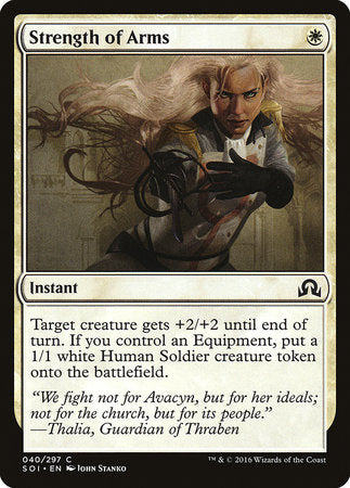 Strength of Arms [Shadows over Innistrad] | Spectrum Games