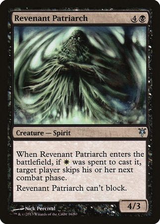 Revenant Patriarch [Duel Decks: Sorin vs. Tibalt] | Spectrum Games