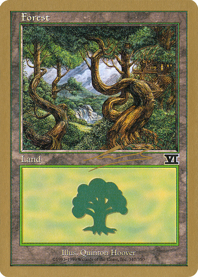 Forest (nl347) (Nicolas Labarre) [World Championship Decks 2000] | Spectrum Games