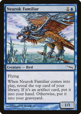 Neurok Familiar [Mirrodin] | Spectrum Games