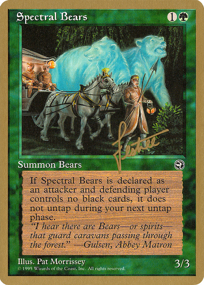 Spectral Bears (Bertrand Lestree) [Pro Tour Collector Set] | Spectrum Games