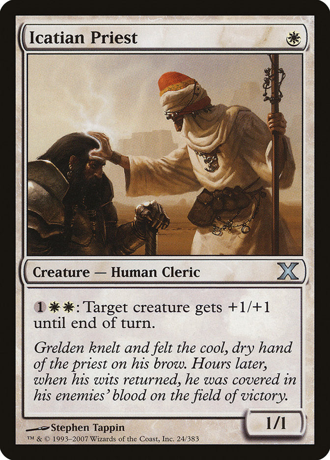 Icatian Priest [Tenth Edition] | Spectrum Games
