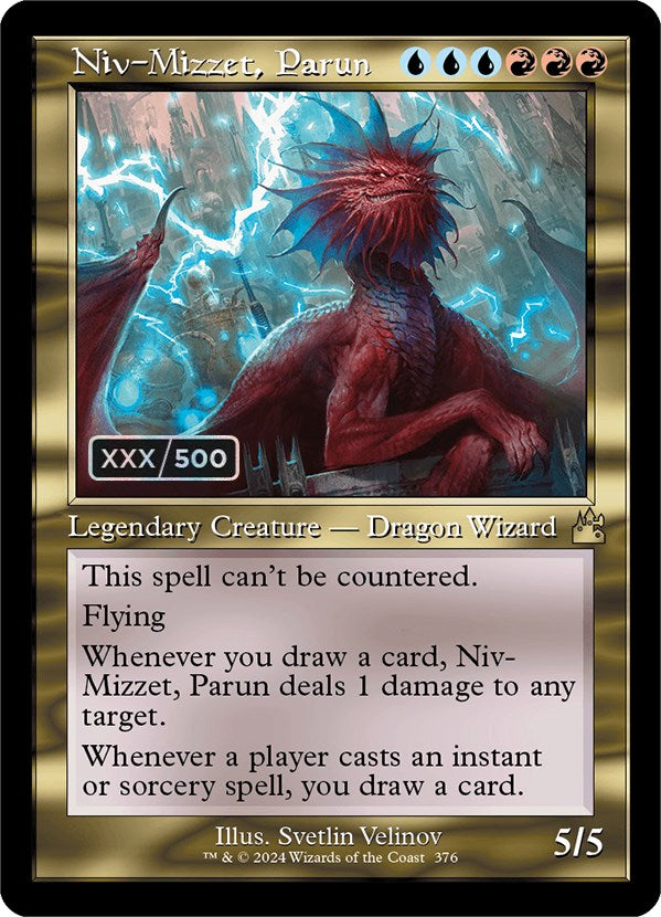 Niv-Mizzet, Parun (Retro) (Serialized) [Ravnica Remastered] | Spectrum Games