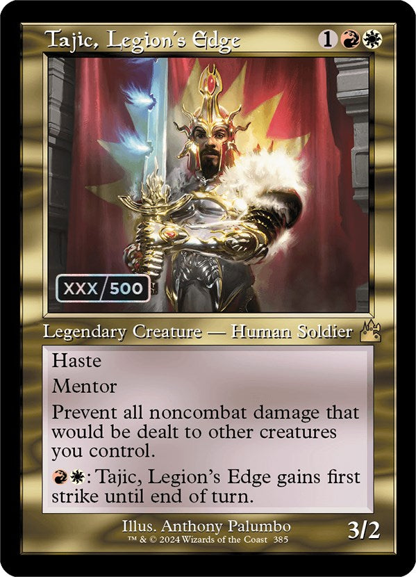 Tajic, Legion's Edge (Retro) (Serialized) [Ravnica Remastered] | Spectrum Games