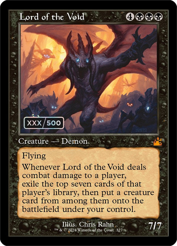 Lord of the Void (Retro) (Serialized) [Ravnica Remastered] | Spectrum Games