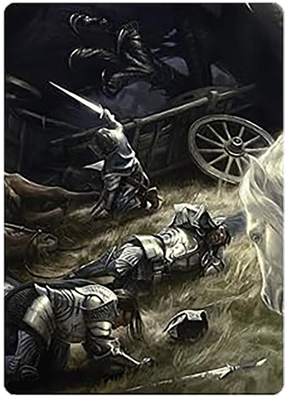 Courageous Resolve Art Card [The Lord of the Rings: Tales of Middle-earth Art Series] | Spectrum Games