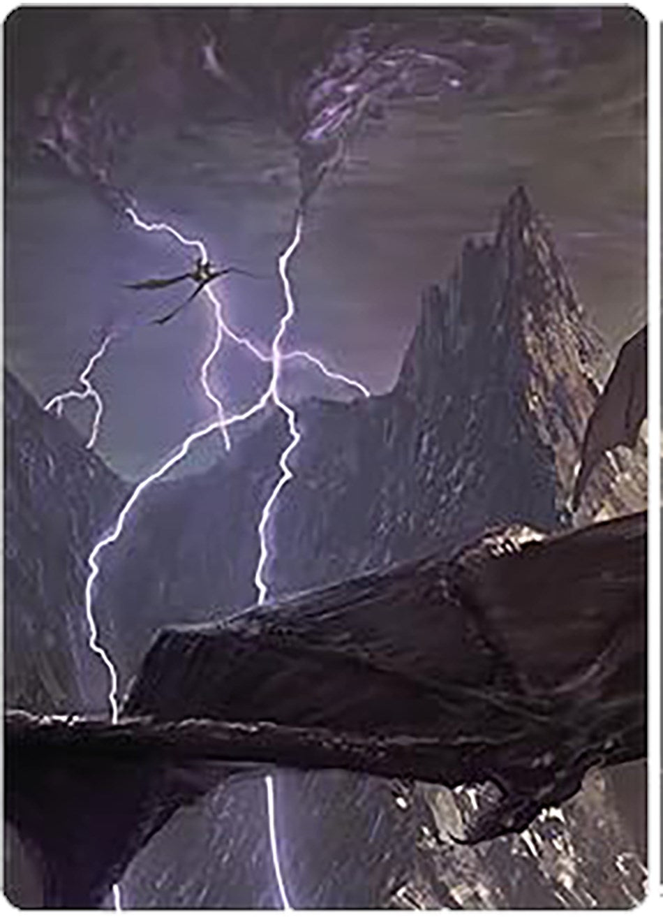 Call Forth the Tempest Art Card [The Lord of the Rings: Tales of Middle-earth Art Series] | Spectrum Games