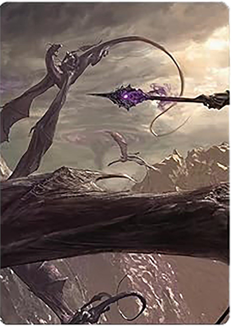 Nazgul Battle-Mace Art Card [The Lord of the Rings: Tales of Middle-earth Art Series] | Spectrum Games