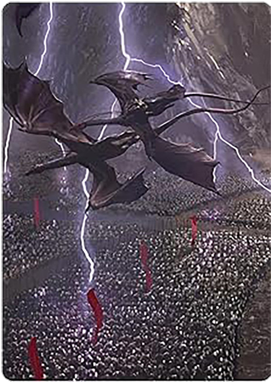 Mordor on the March Art Card [The Lord of the Rings: Tales of Middle-earth Art Series] | Spectrum Games