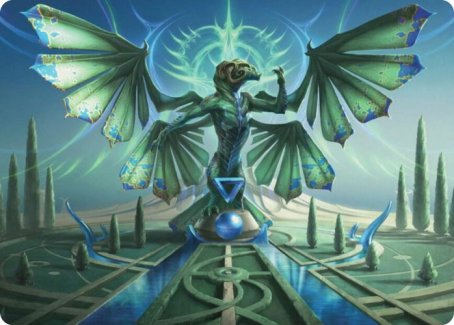 Tanazir Quandrix Art Card [Strixhaven: School of Mages Art Series] | Spectrum Games