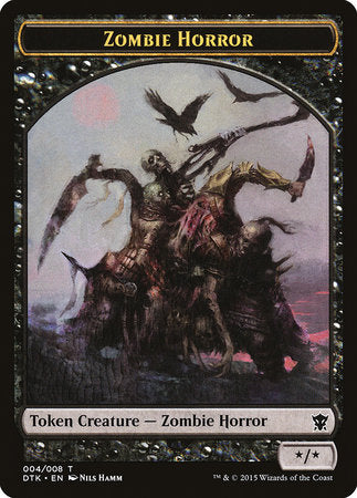 Zombie Horror Token [Dragons of Tarkir Tokens] | Spectrum Games