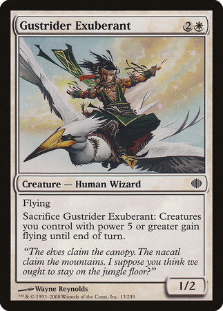 Gustrider Exuberant [Shards of Alara] | Spectrum Games