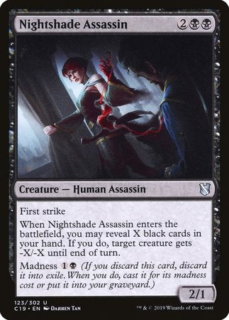Nightshade Assassin [Commander 2019] | Spectrum Games