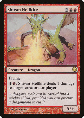 Shivan Hellkite [Duel Decks: Knights vs. Dragons] | Spectrum Games