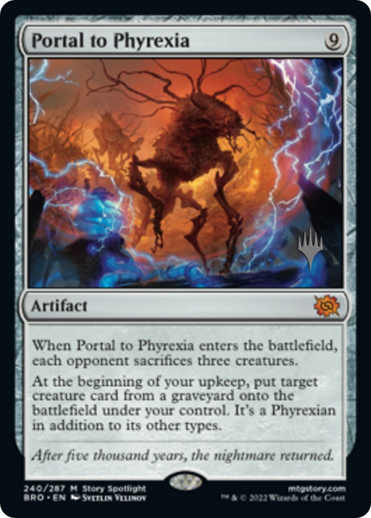 Portal to Phyrexia (Promo Pack) [The Brothers' War Promos] | Spectrum Games