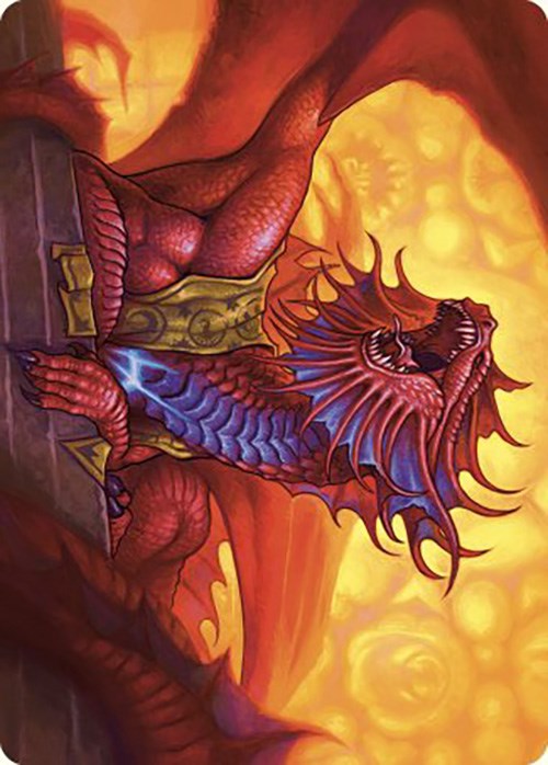 Niv-Mizzet, Guildpact Art Card (44/49) [Murders at Karlov Manor Art Series] | Spectrum Games