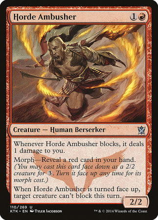 Horde Ambusher [Khans of Tarkir] | Spectrum Games