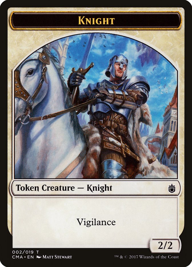 Knight [Commander Anthology Tokens] | Spectrum Games