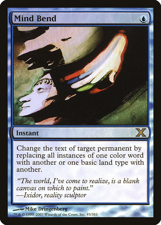 Mind Bend (Premium Foil) [Tenth Edition] | Spectrum Games