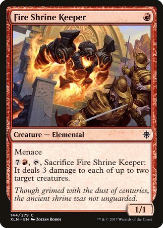 Fire Shrine Keeper [Ixalan] | Spectrum Games