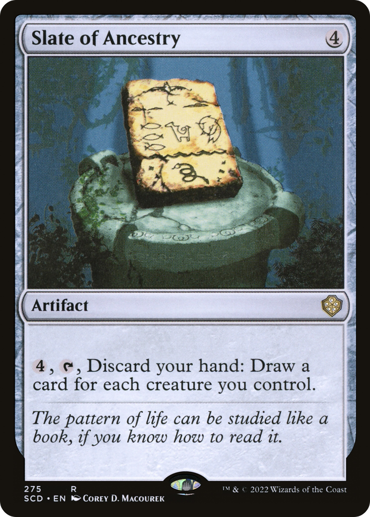 Slate of Ancestry [Starter Commander Decks] | Spectrum Games