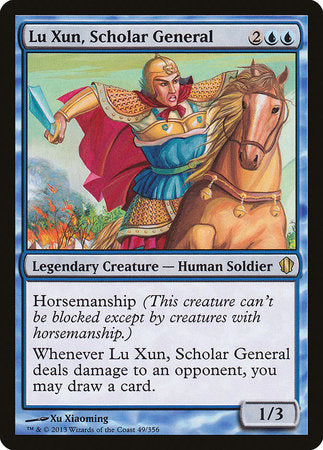 Lu Xun, Scholar General [Commander 2013] | Spectrum Games