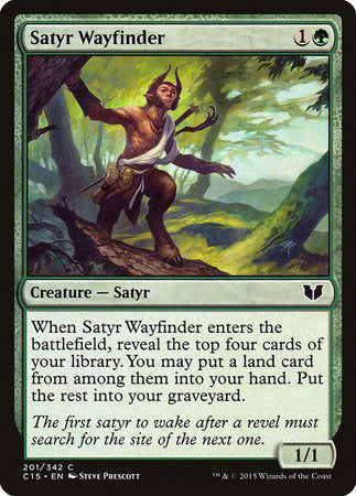 Satyr Wayfinder [Commander 2015] | Spectrum Games