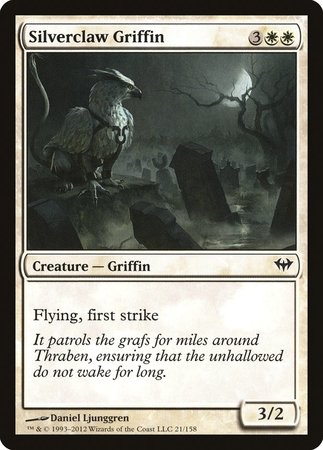 Silverclaw Griffin [Dark Ascension] | Spectrum Games