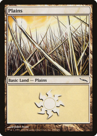 Plains (290) [Mirrodin] | Spectrum Games