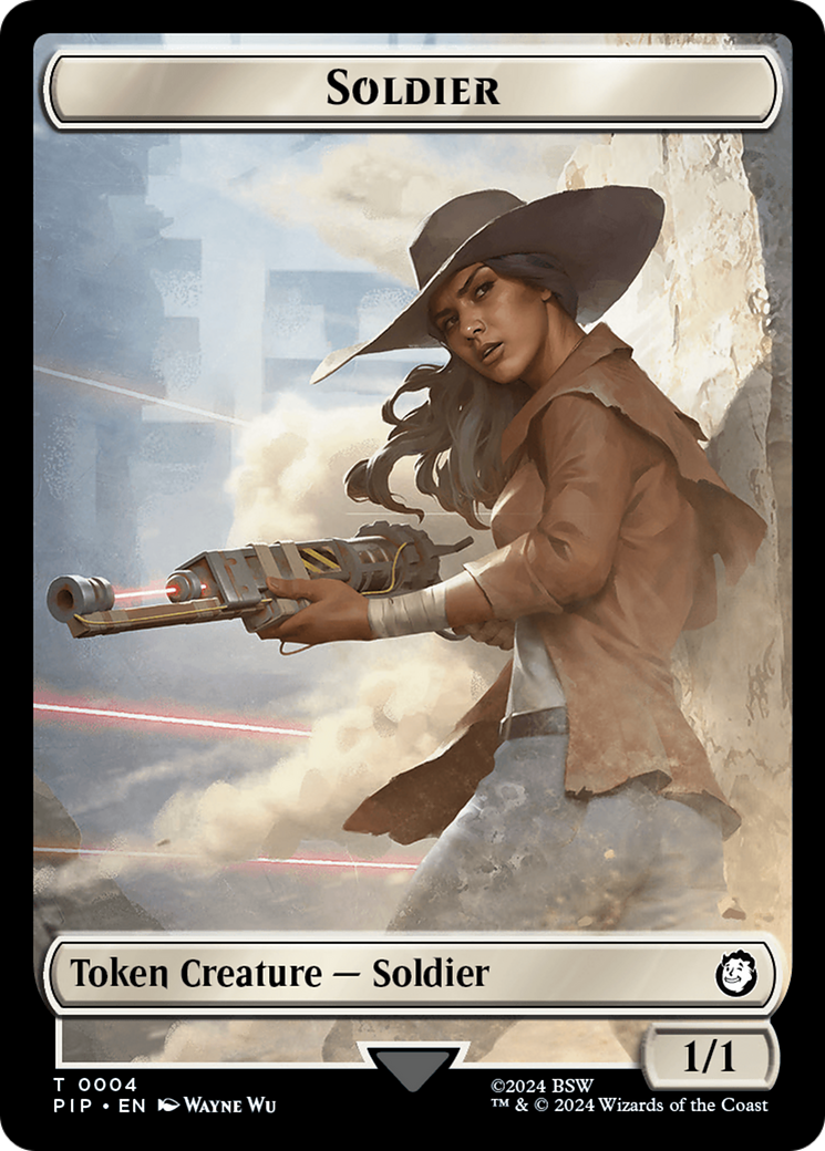 Energy Reserve // Soldier (0004) Double-Sided Token [Fallout Tokens] | Spectrum Games