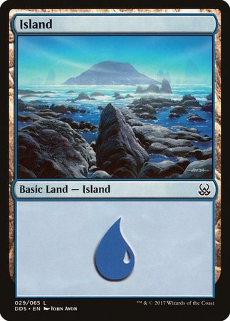 Island (29) [Duel Decks: Mind vs. Might] | Spectrum Games