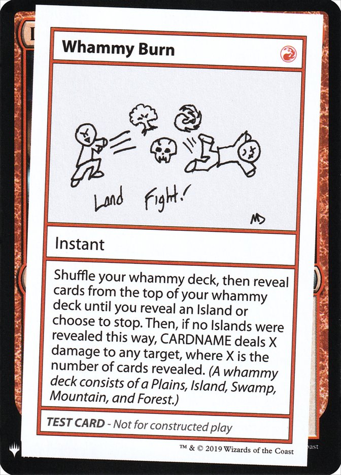 Whammy Burn [Mystery Booster Playtest Cards] | Spectrum Games