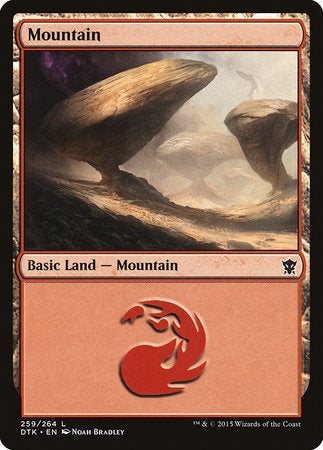 Mountain (259) [Dragons of Tarkir] | Spectrum Games