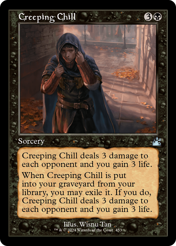 Creeping Chill (Retro Frame) [Ravnica Remastered] | Spectrum Games