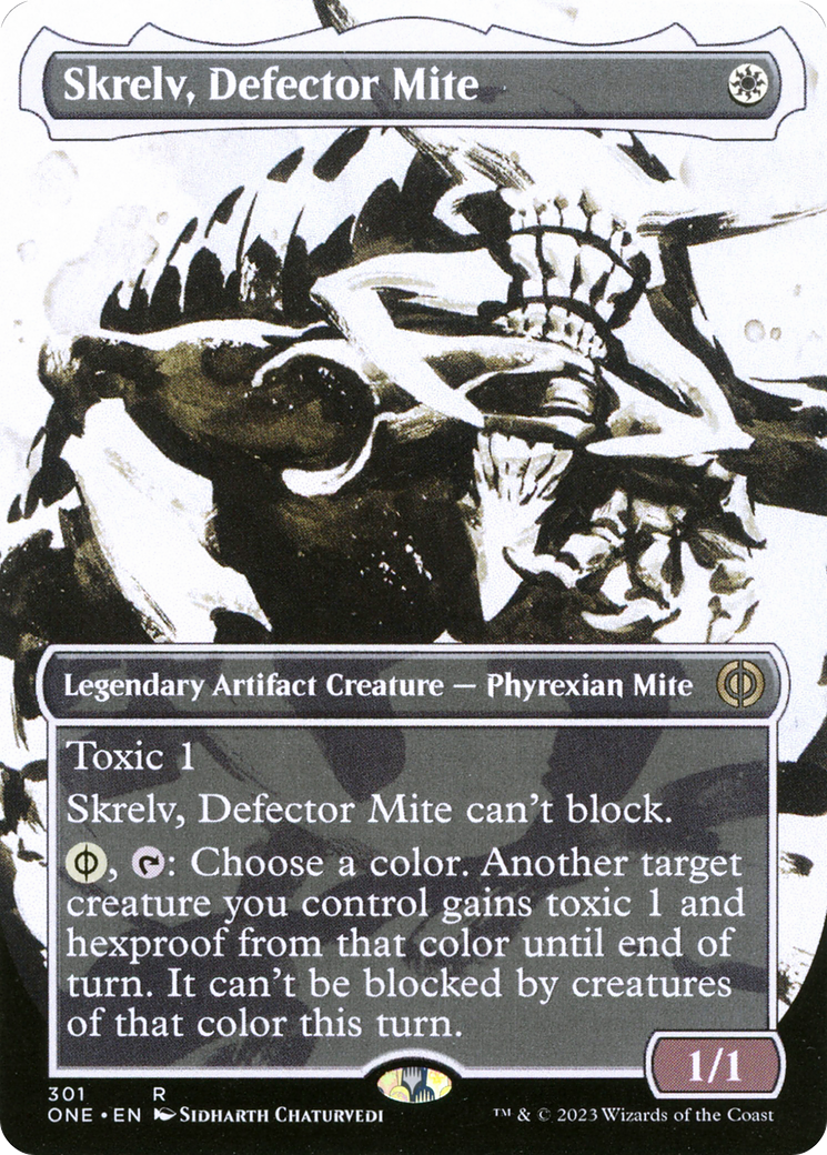 Skrelv, Defector Mite (Borderless Ichor) [Phyrexia: All Will Be One] | Spectrum Games