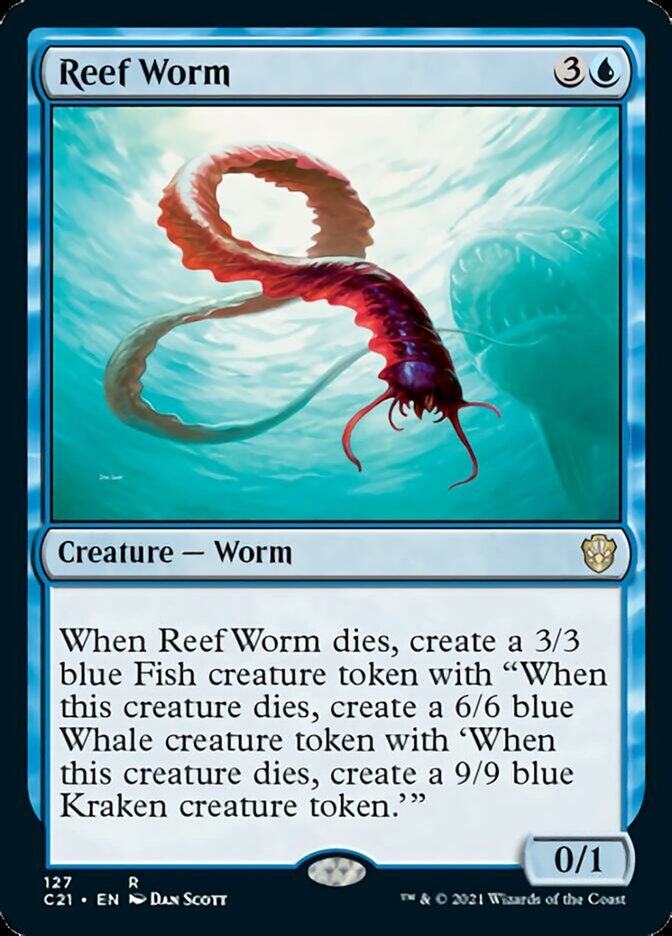 Reef Worm [Commander 2021] | Spectrum Games