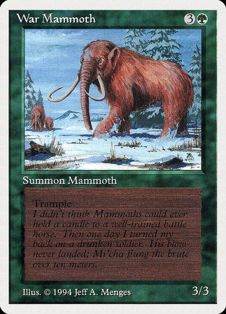 War Mammoth [Summer Magic / Edgar] | Spectrum Games