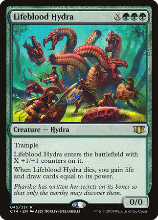 Lifeblood Hydra [Commander 2014] | Spectrum Games
