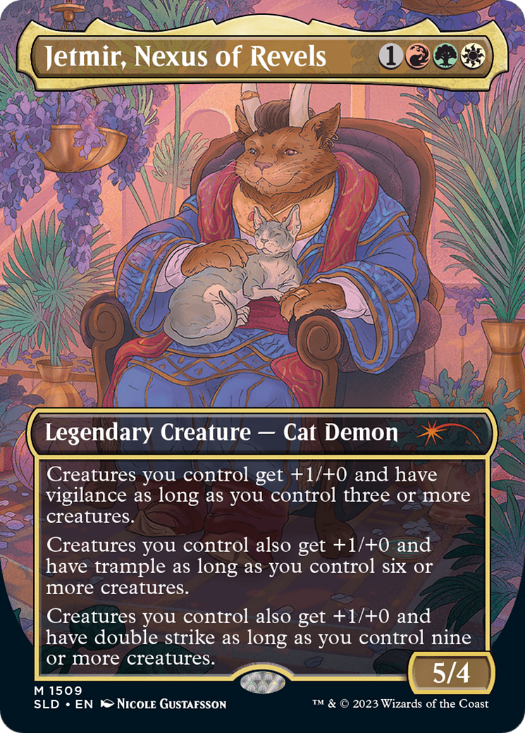 Jetmir, Nexus of Revels // Jetmir, Nexus of Revels [Secret Lair Commander Deck: Raining Cats and Dogs] | Spectrum Games