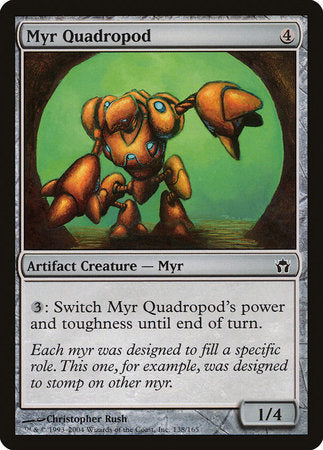 Myr Quadropod [Fifth Dawn] | Spectrum Games