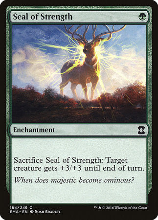 Seal of Strength [Eternal Masters] | Spectrum Games