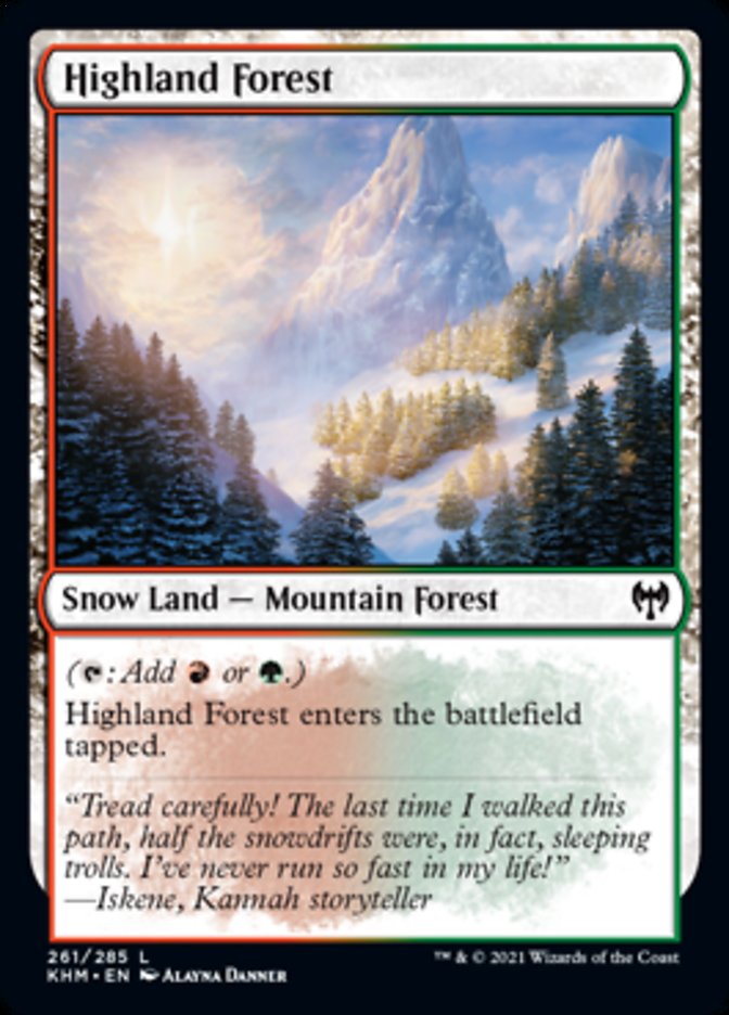 Highland Forest [Kaldheim] | Spectrum Games