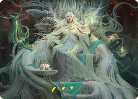 Galadriel, Gift-Giver Art Card [The Lord of the Rings: Tales of Middle-earth Art Series] | Spectrum Games