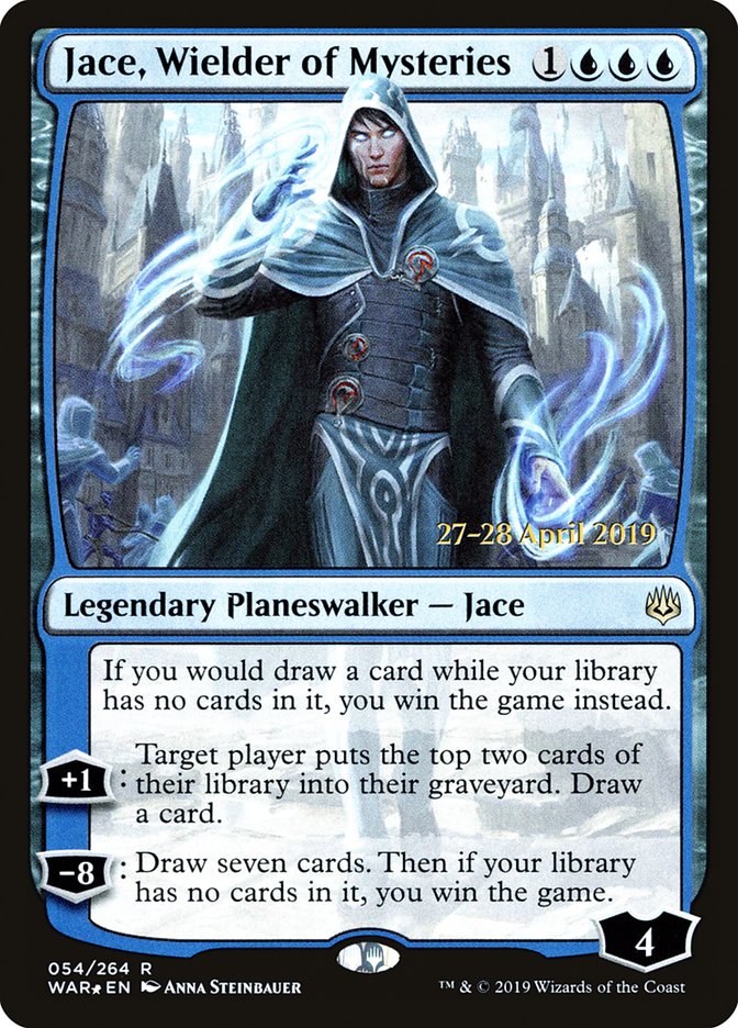 Jace, Wielder of Mysteries  [War of the Spark Prerelease Promos] | Spectrum Games