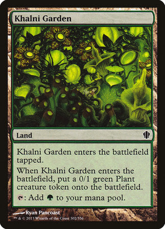 Khalni Garden [Commander 2013] | Spectrum Games