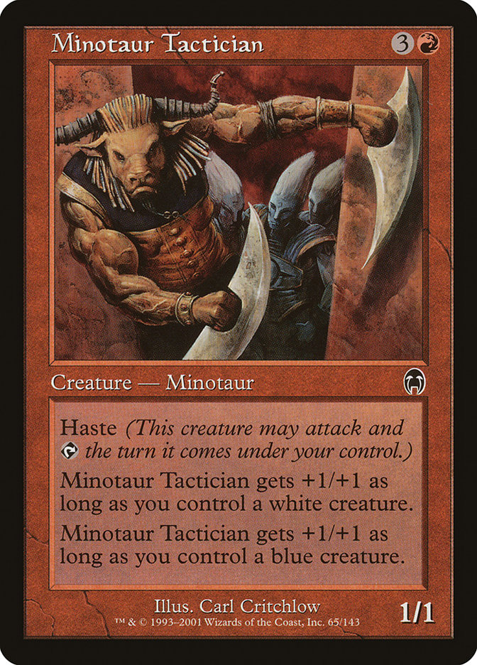 Minotaur Tactician [Apocalypse] | Spectrum Games